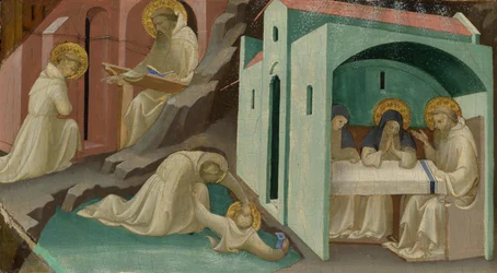 Ereignisse im Leben des Heiligen Benedikt, 1409, London NG